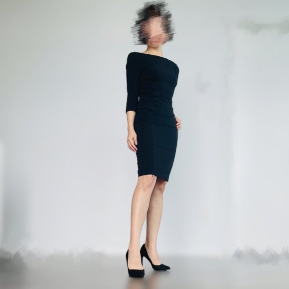 🖤 Chic Black Cocktail Dress - Never Worn 🖤 - Picture 2 of 5